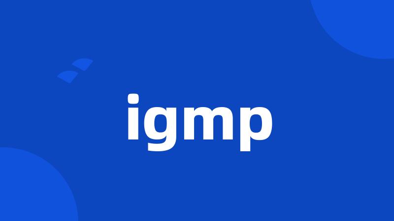 igmp