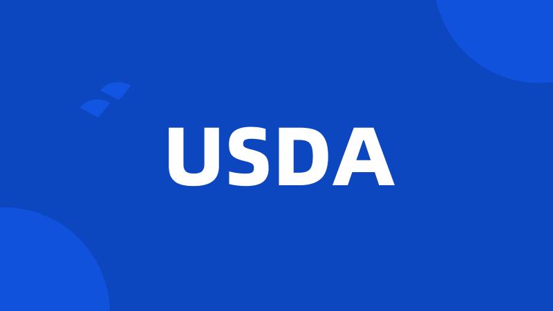 USDA