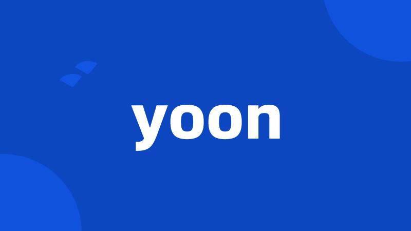 yoon