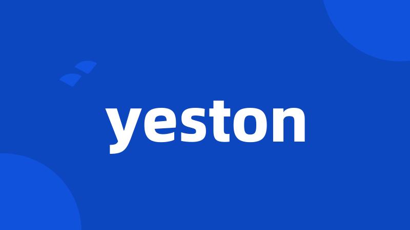 yeston