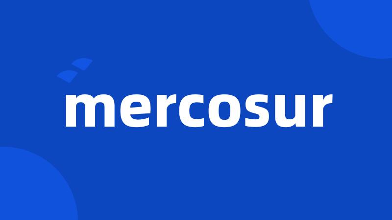 mercosur