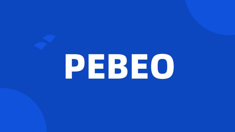 PEBEO