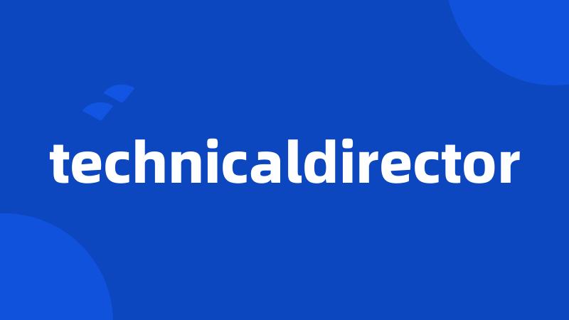 technicaldirector