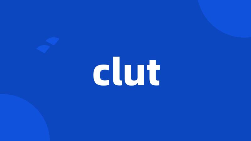 clut
