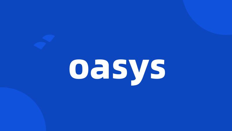oasys