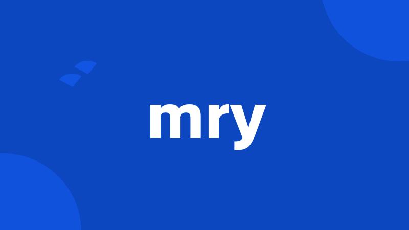 mry