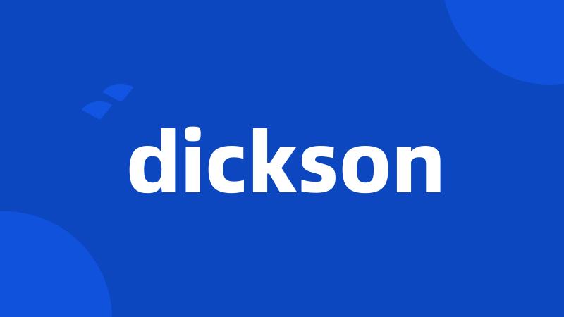 dickson