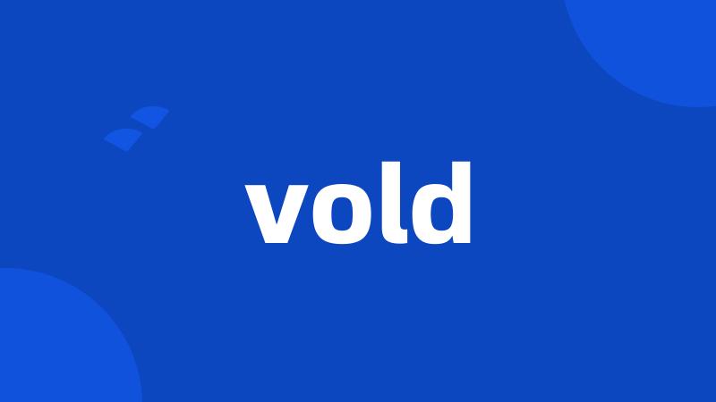 vold