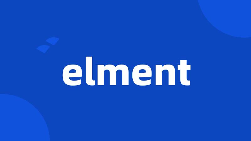 elment