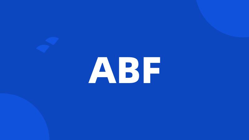 ABF