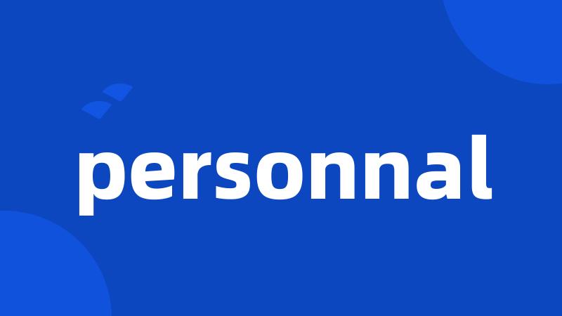 personnal