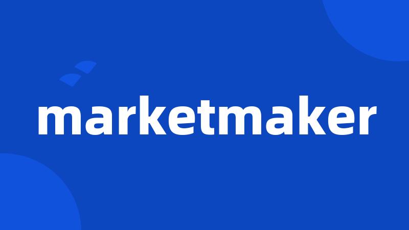 marketmaker