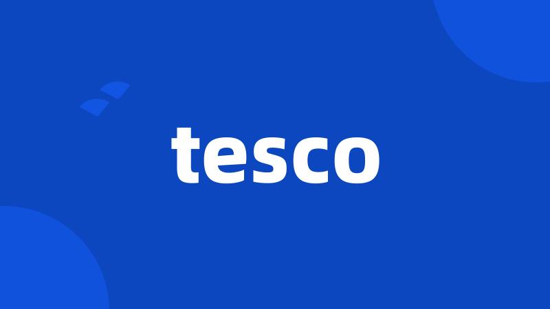 tesco