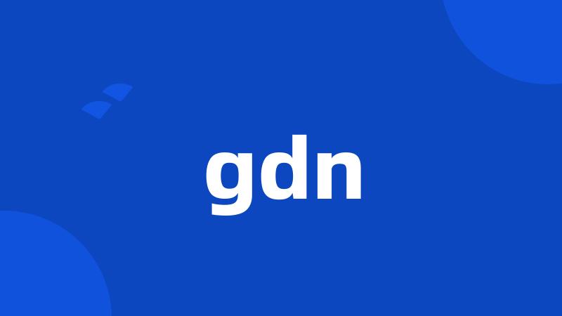 gdn