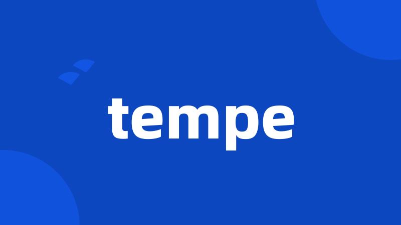 tempe