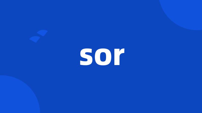 sor