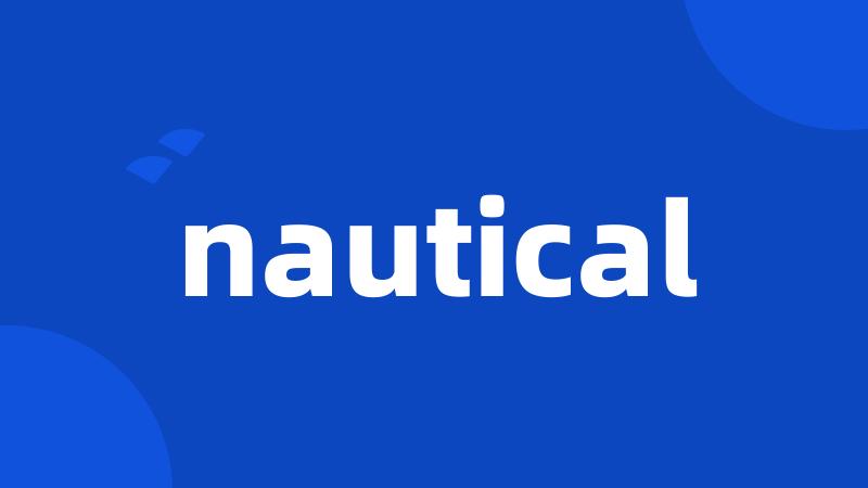 nautical