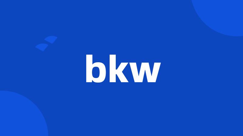 bkw