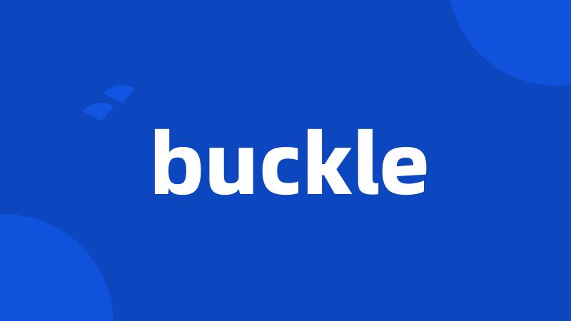 buckle