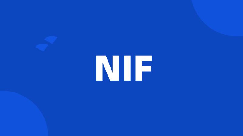 NIF