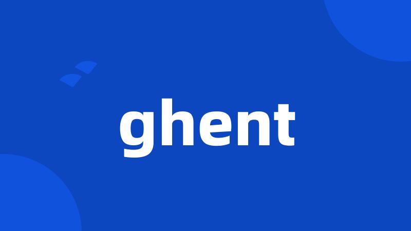 ghent