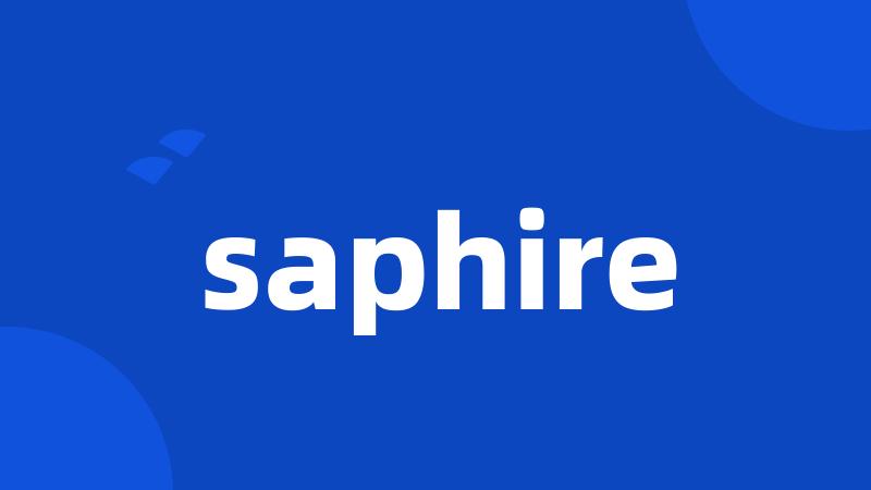 saphire