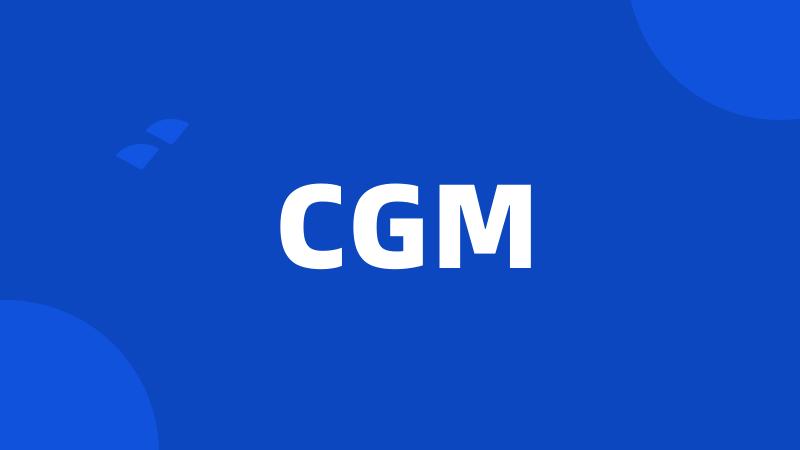 CGM