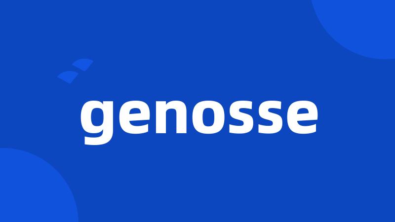 genosse