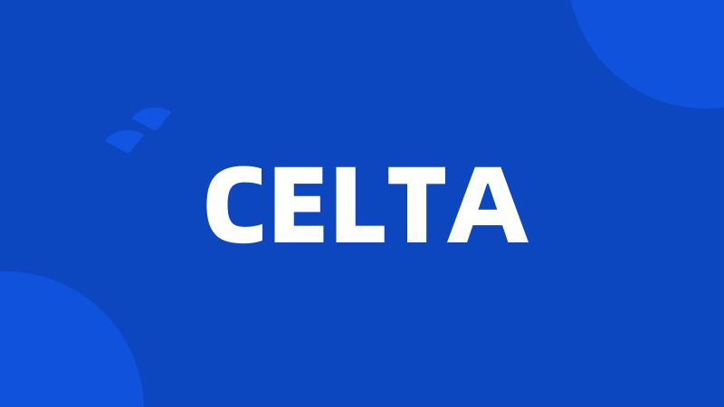 CELTA