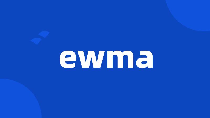 ewma