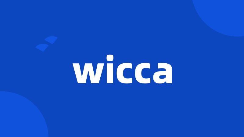 wicca