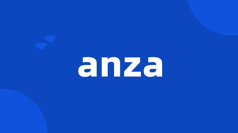 anza