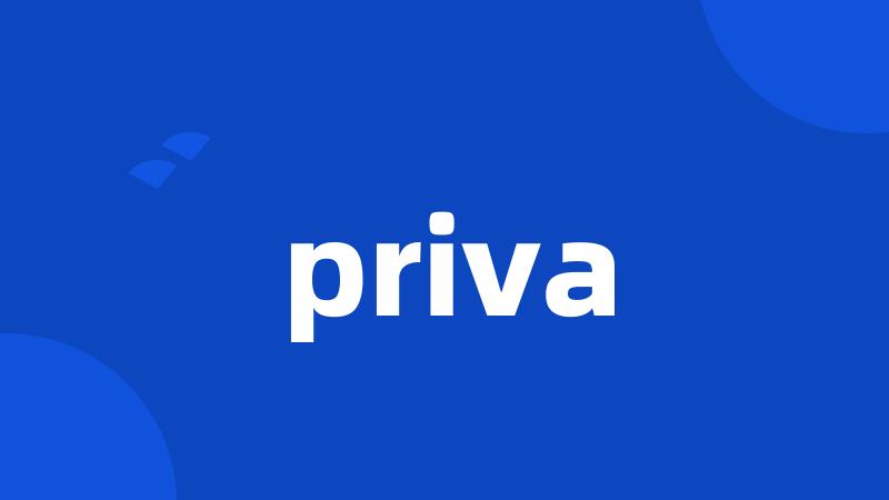 priva