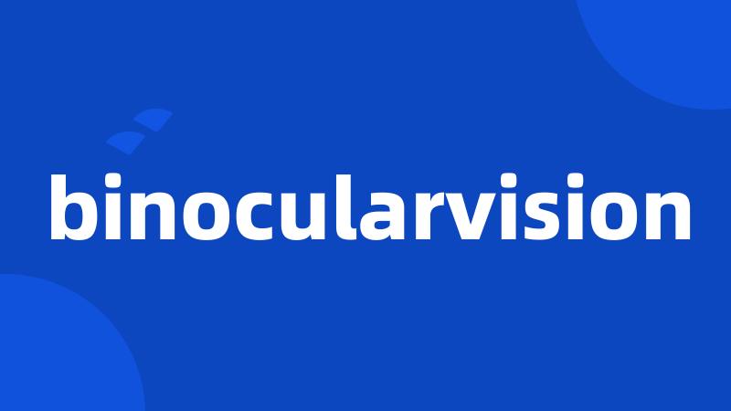 binocularvision