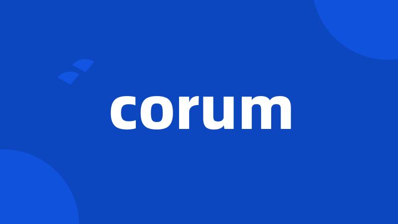 corum