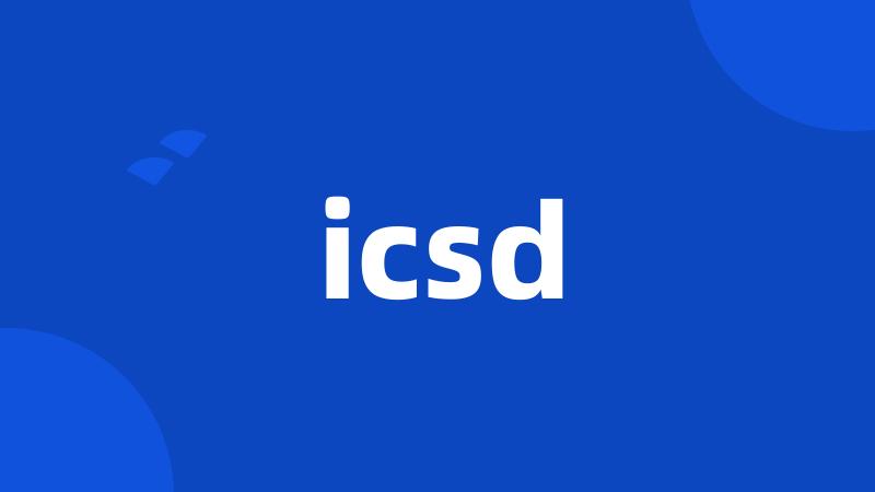 icsd