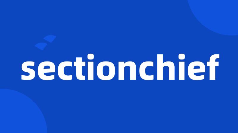 sectionchief