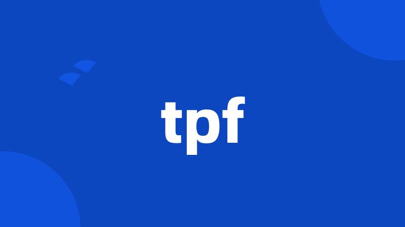 tpf