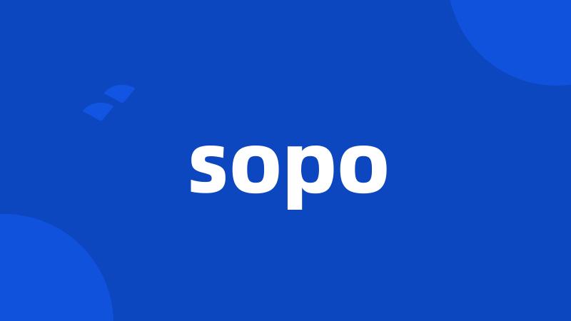 sopo