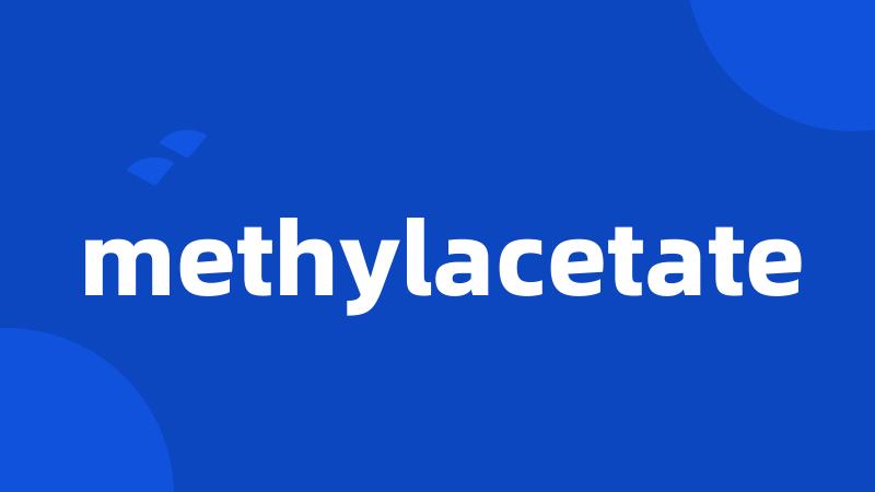 methylacetate