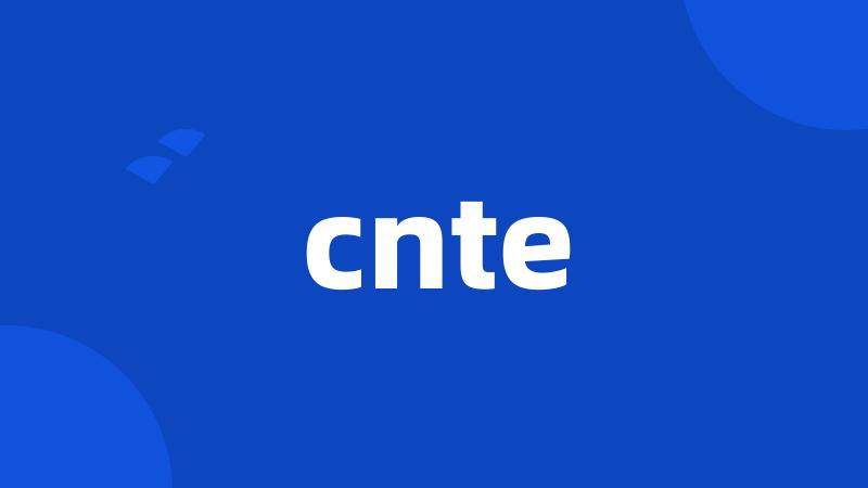 cnte