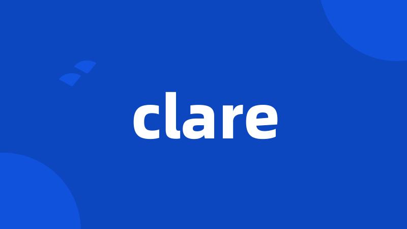 clare