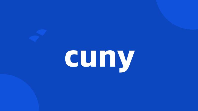 cuny