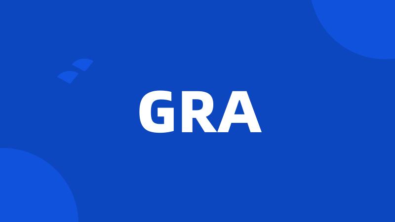 GRA