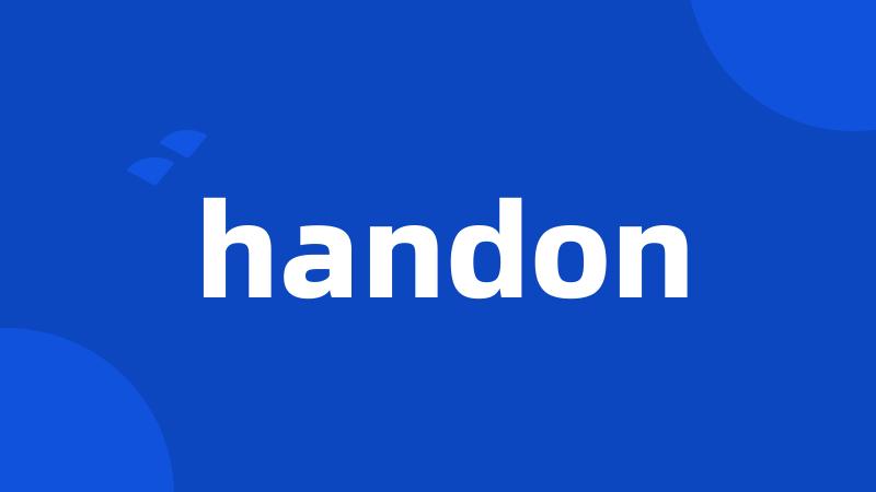 handon