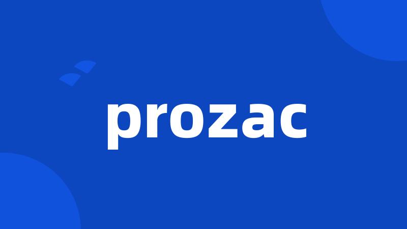 prozac