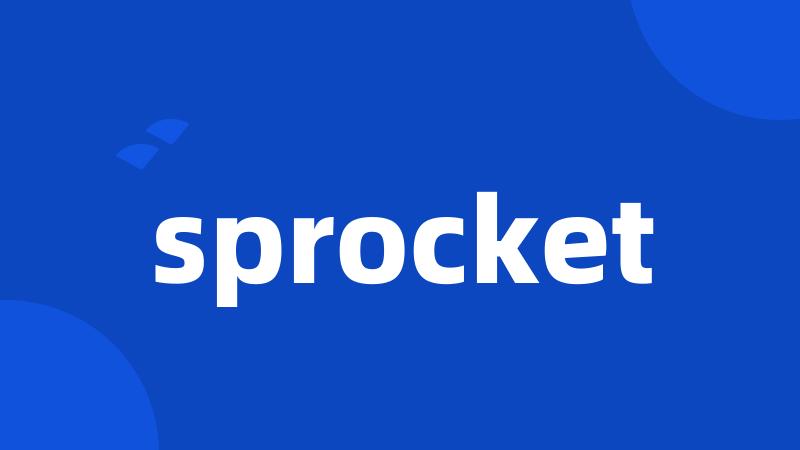 sprocket