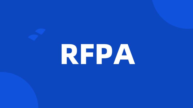 RFPA