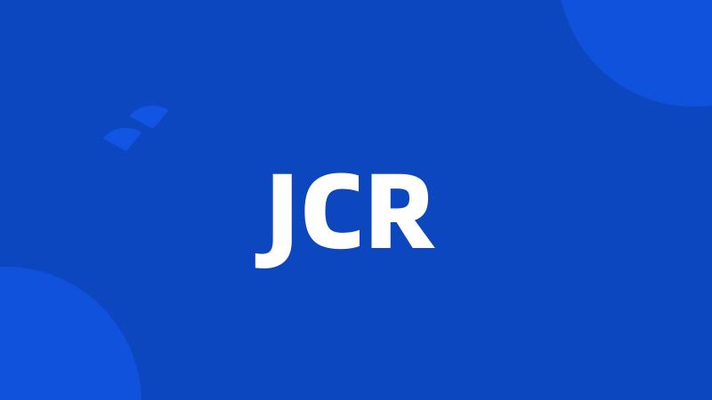 JCR