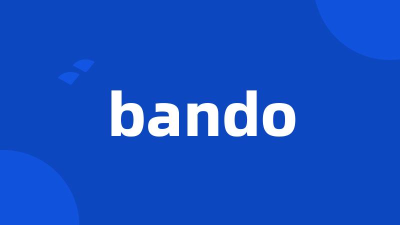 bando